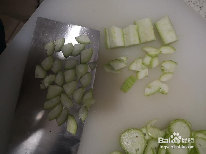 宝宝餐·丝瓜面条的做法