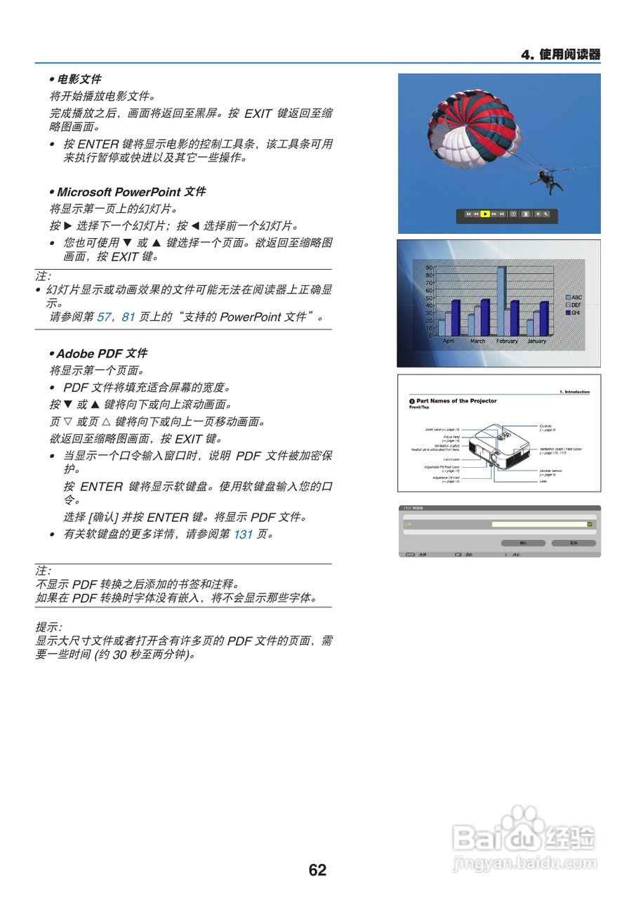 日电NP-PA550W+投影机说明书:[8]