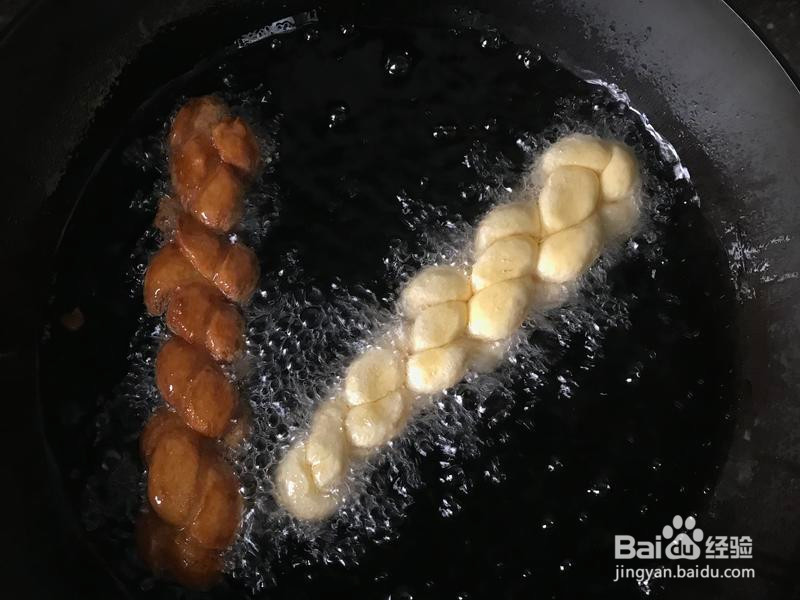 奶香麻花的做法