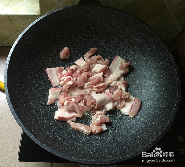藠头炒五花肉的做法