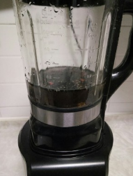 自制香浓黑芝麻糊超简易破壁机.豆浆机版懒人版