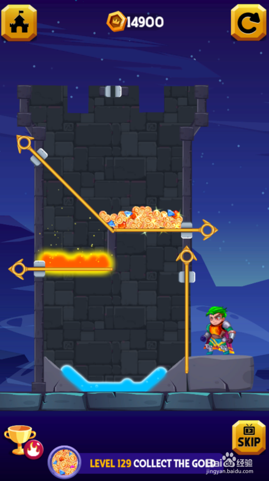 Hero Rescure 2的Level 129怎样通关？