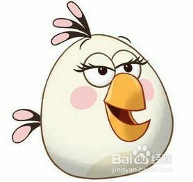 儿童简笔画-愤怒的小鸟