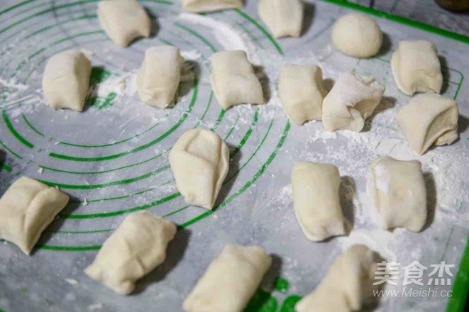 小花豆沙包的做法