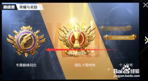 和平精英巅峰精英如何获得