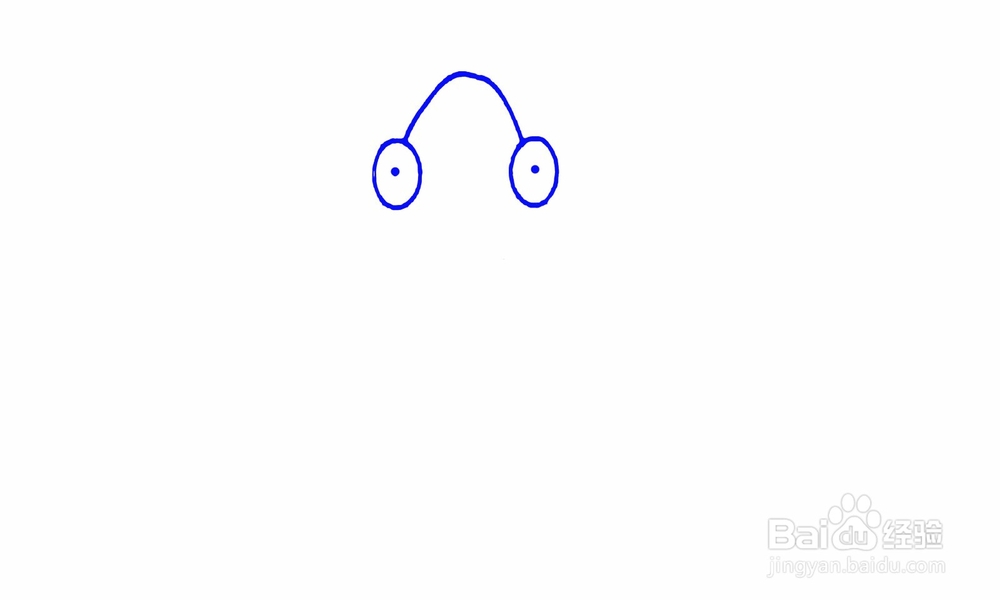 简笔画青蛙的背影如何画?