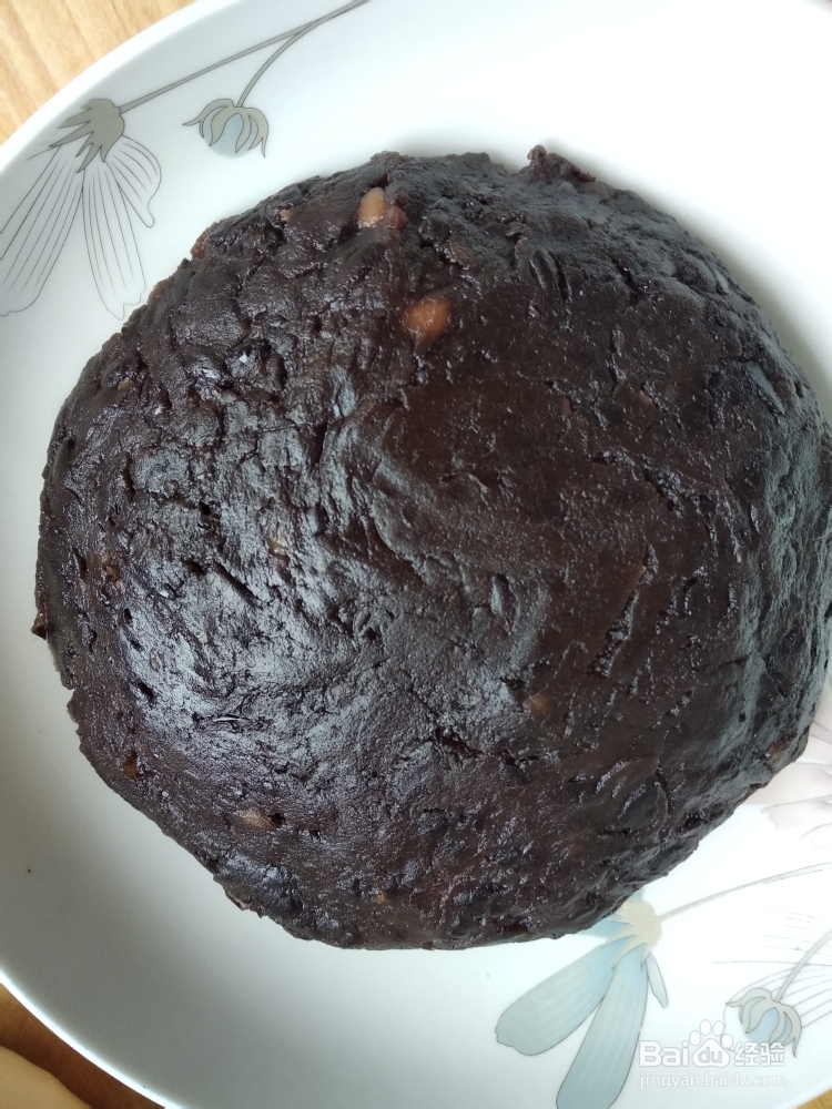 香味浓郁的红豆沙馅