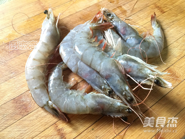 薯角香辣虾的做法