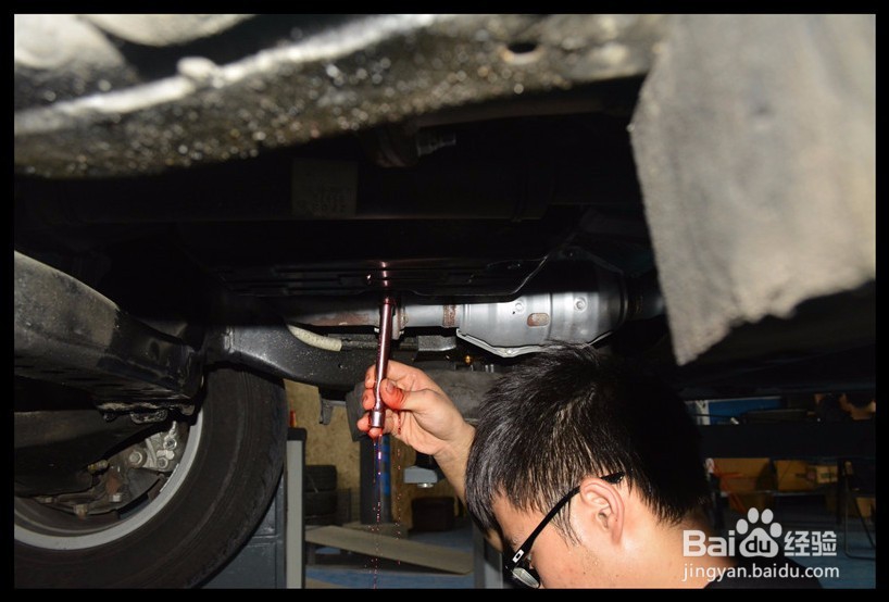 丰田 兰德酷路泽 循环机 换变速箱油 保养 分享