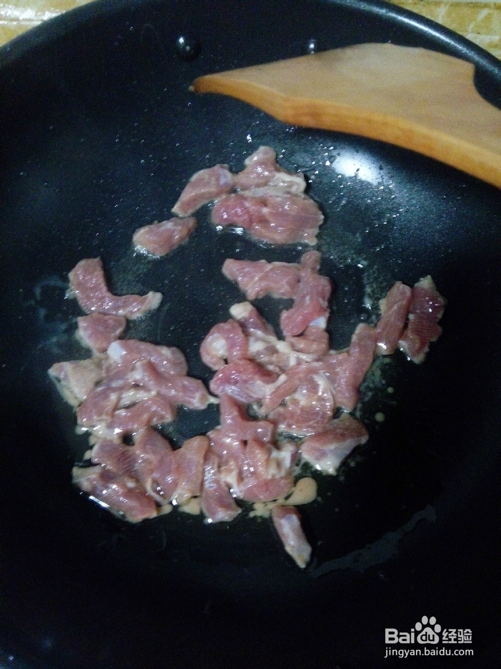 家常荤菜:刀豆炒肉片
