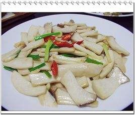 清炒杏鲍菇的做法