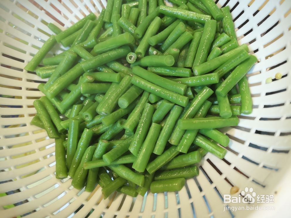 简单无压力的豆角炒肉