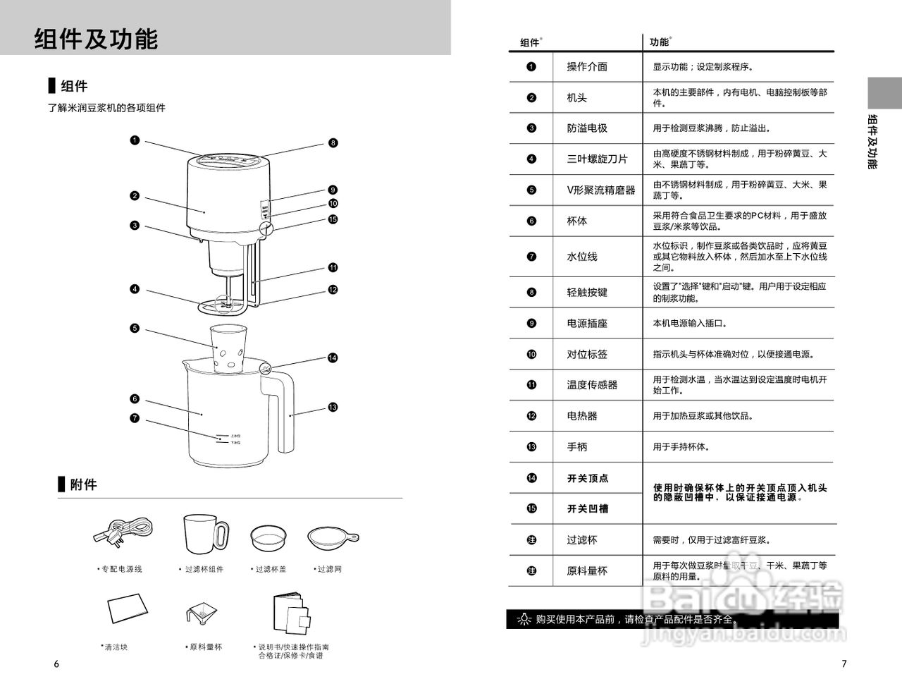 九阳豆浆机NDD-11P02型使用说明书