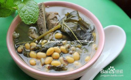 双豆桑叶骨头汤