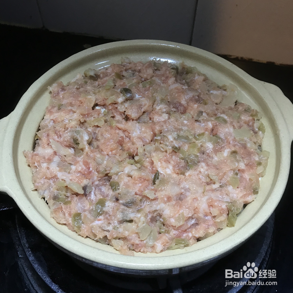 妈妈教我做的榨菜肉沫豆腐