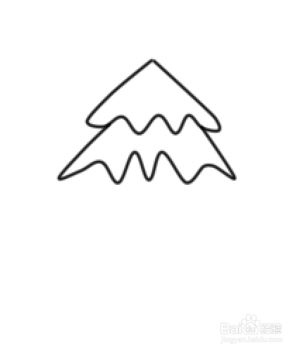 松树简笔画怎么画