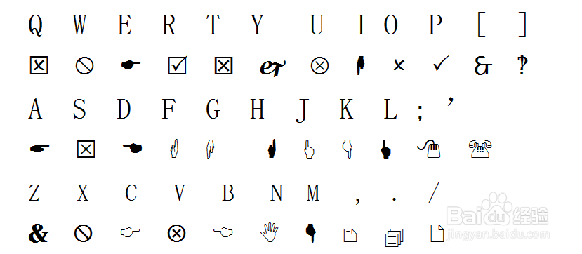 excel中如何输入打钩的方框符号，wingdings2