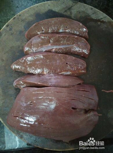 猪肝晒干的做法