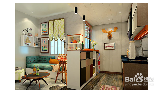 怎样在房间内设置厨房