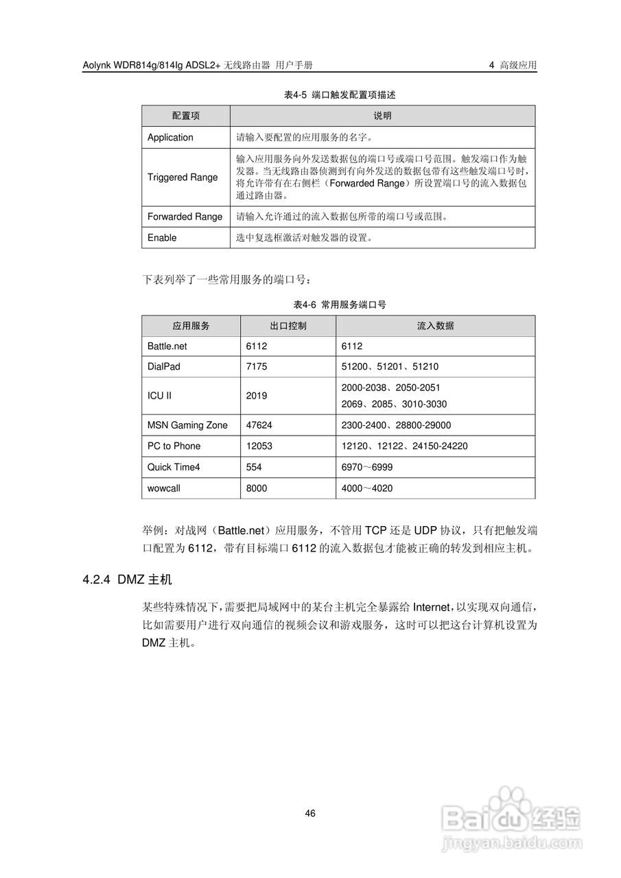 华三交换机WDR814g型说明书:[6]
