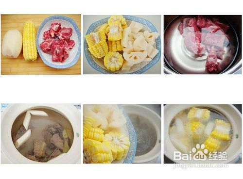 冬季暖身滋补汤——玉米莲藕排骨汤