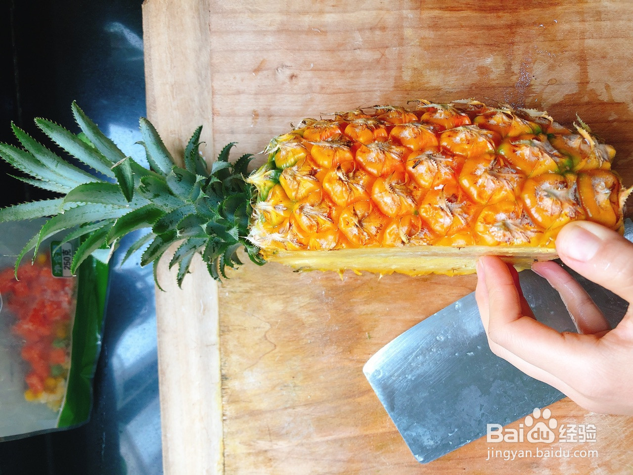 菠萝炒饭的做法