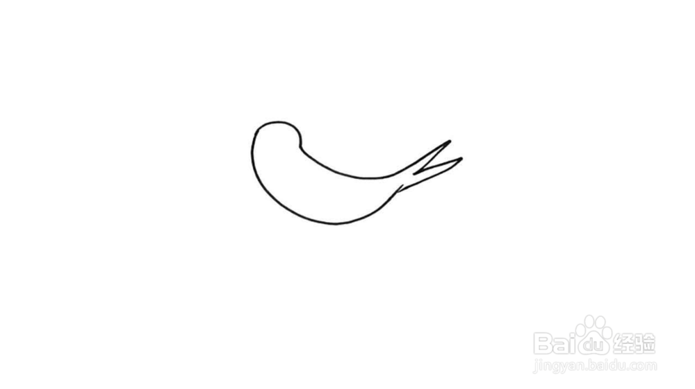 小燕子简笔画教程