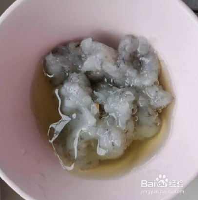 12个月宝宝零食---黄瓜酿虾球