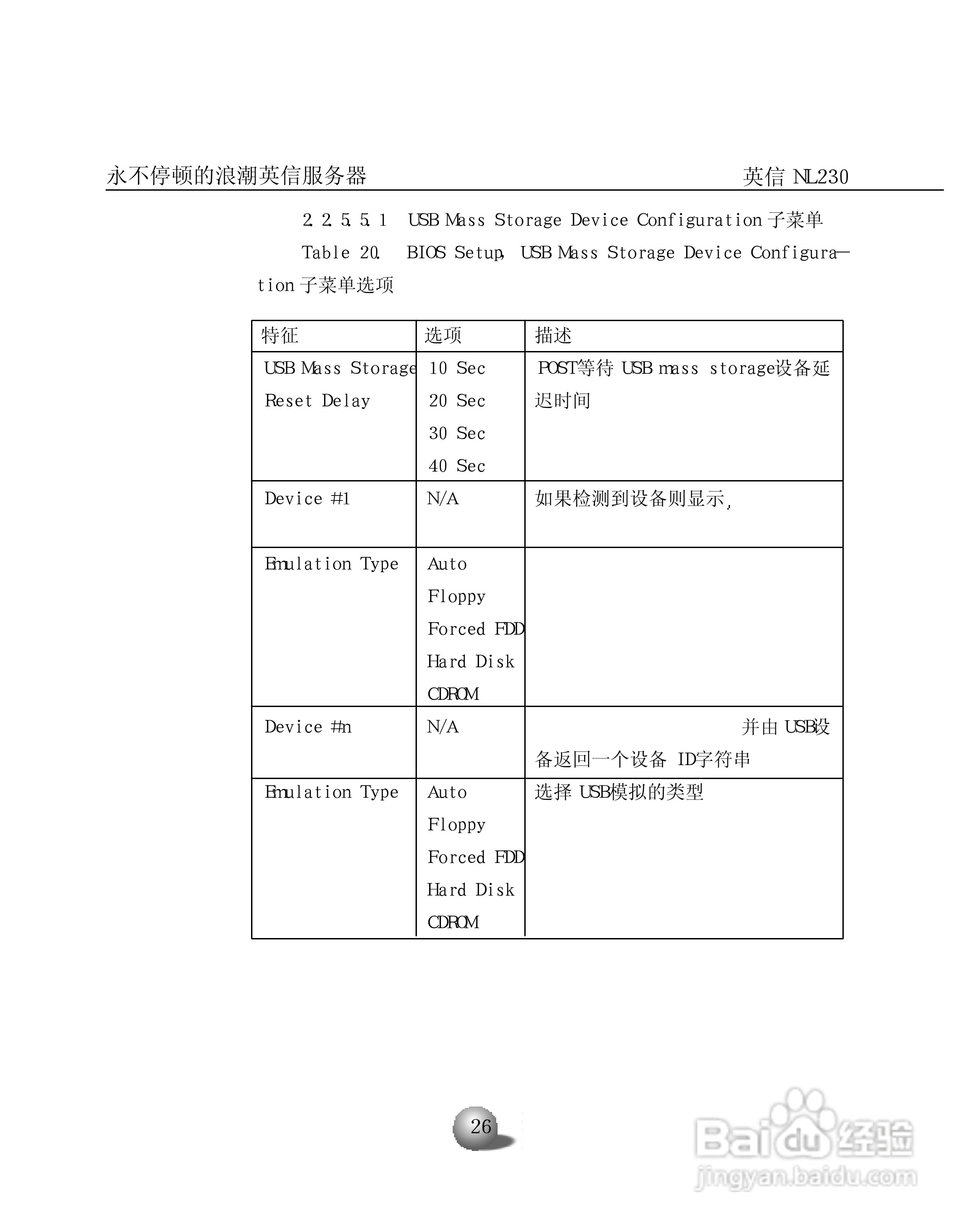 浪潮英信服务器NL230用户手册说明书:[3]