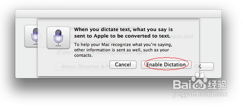 Mountain Lion语音输入怎么开启？