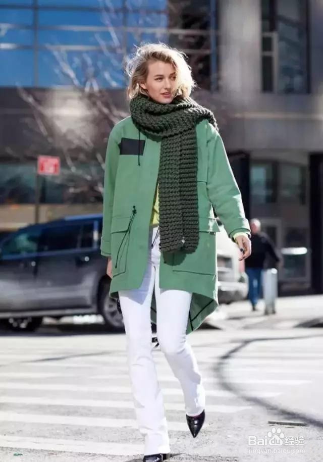 围巾怎么系？？流行怎么系?