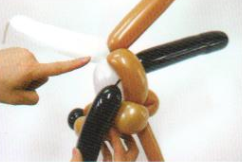 魔法气球造型系列之精品气球小狗