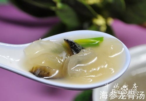 滋补极品:海参龙骨汤