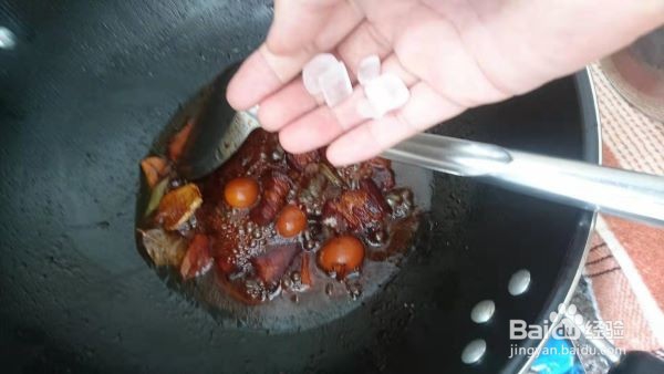 贴秋膘 鹌鹑蛋红烧肉