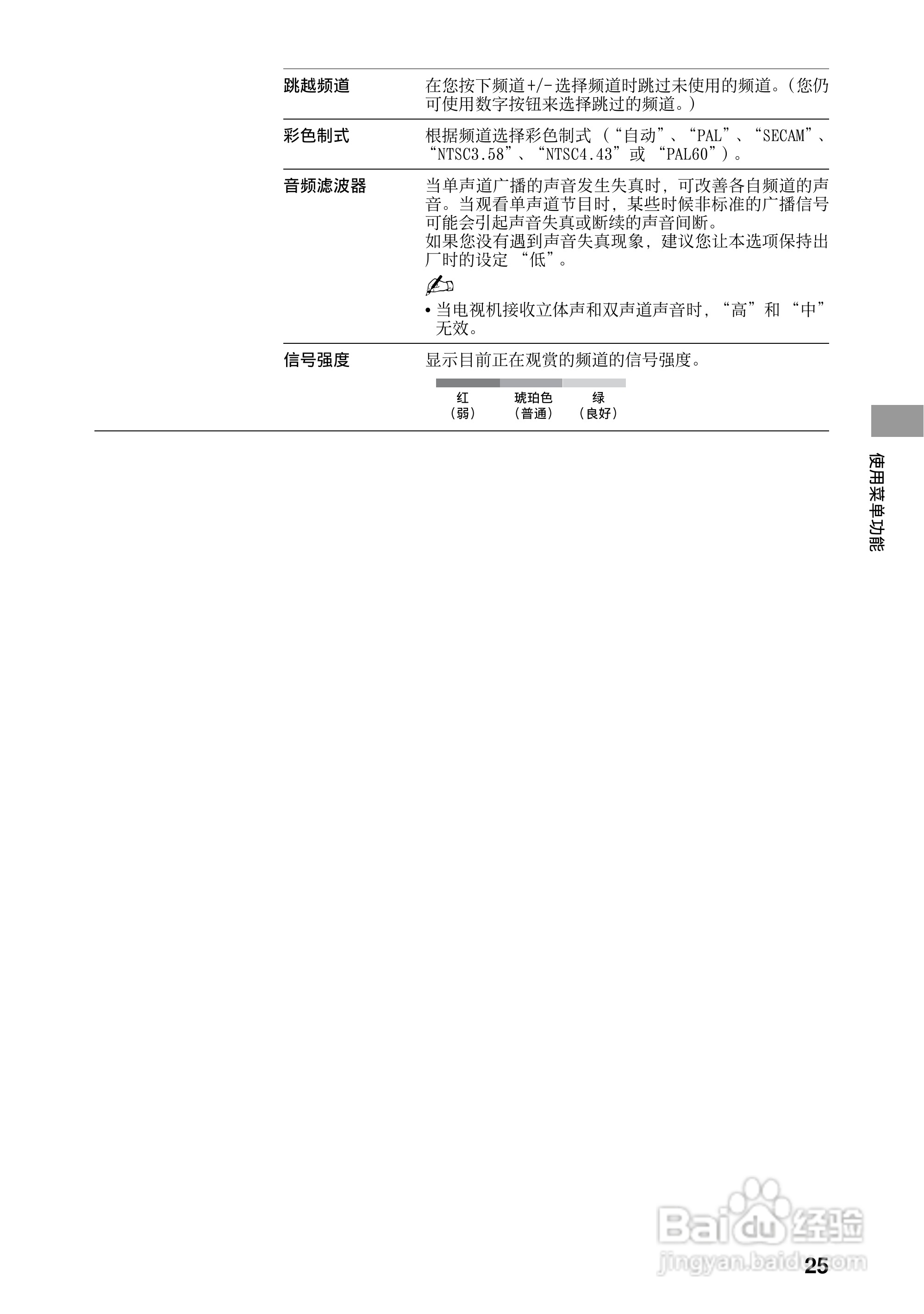 索尼KLV-32BX325液晶彩电使用说明书:[3]