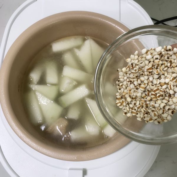老鸭冬瓜薏米汤