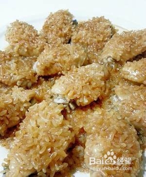 糯米鸡翅制作步骤