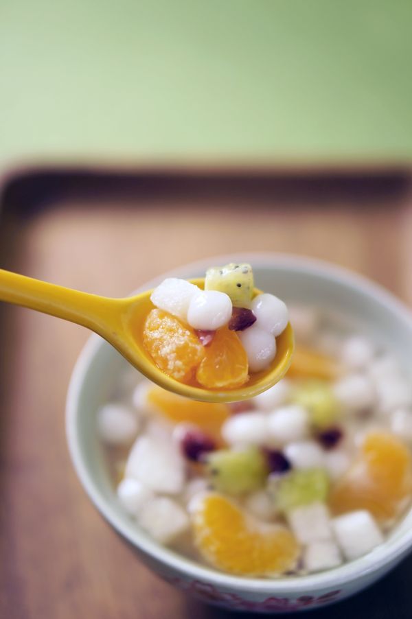 水果甜汤小圆子