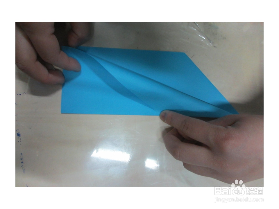 创意手工折纸——带发射台的纸飞机