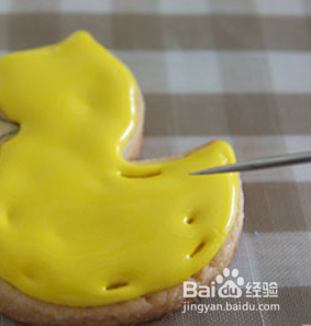 可爱的小鸭子糖霜饼干怎么做