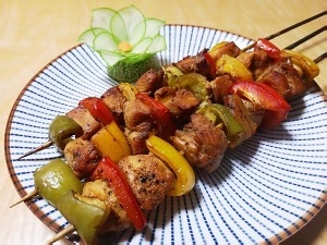 超级健康的烤串