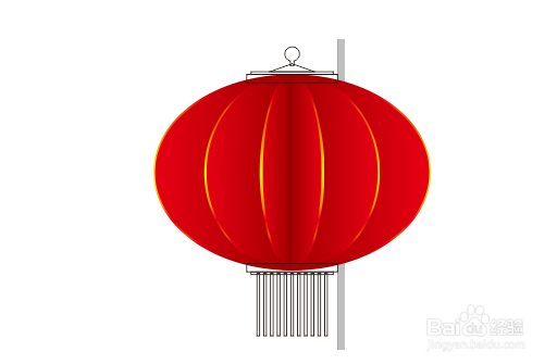 CDR绘制逼真灯笼教程