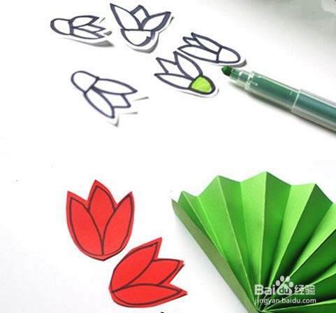 草丛里开的小花怎么折呢