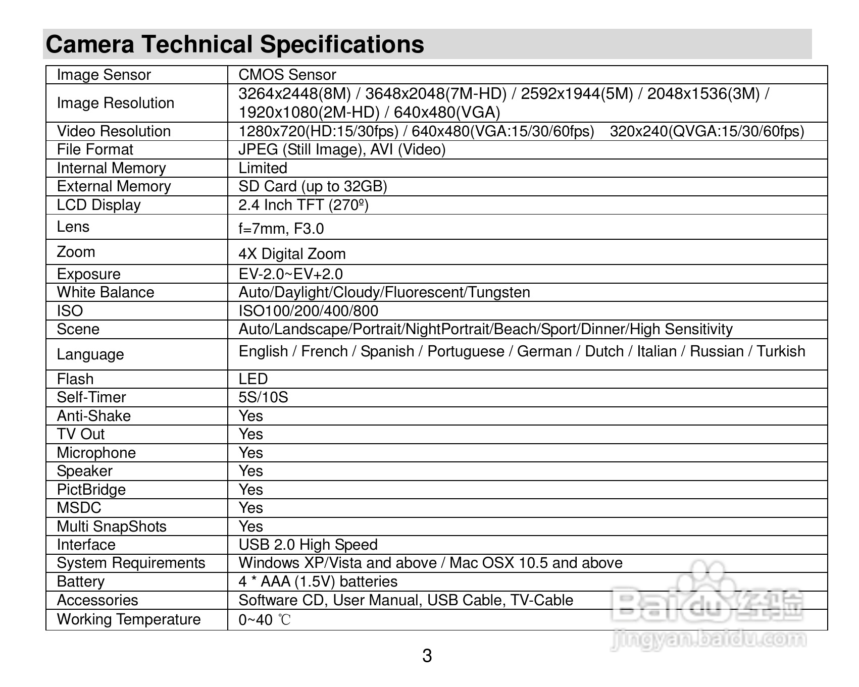威达Vivitar DVR 920HD数码摄像机使用说明书:[1]