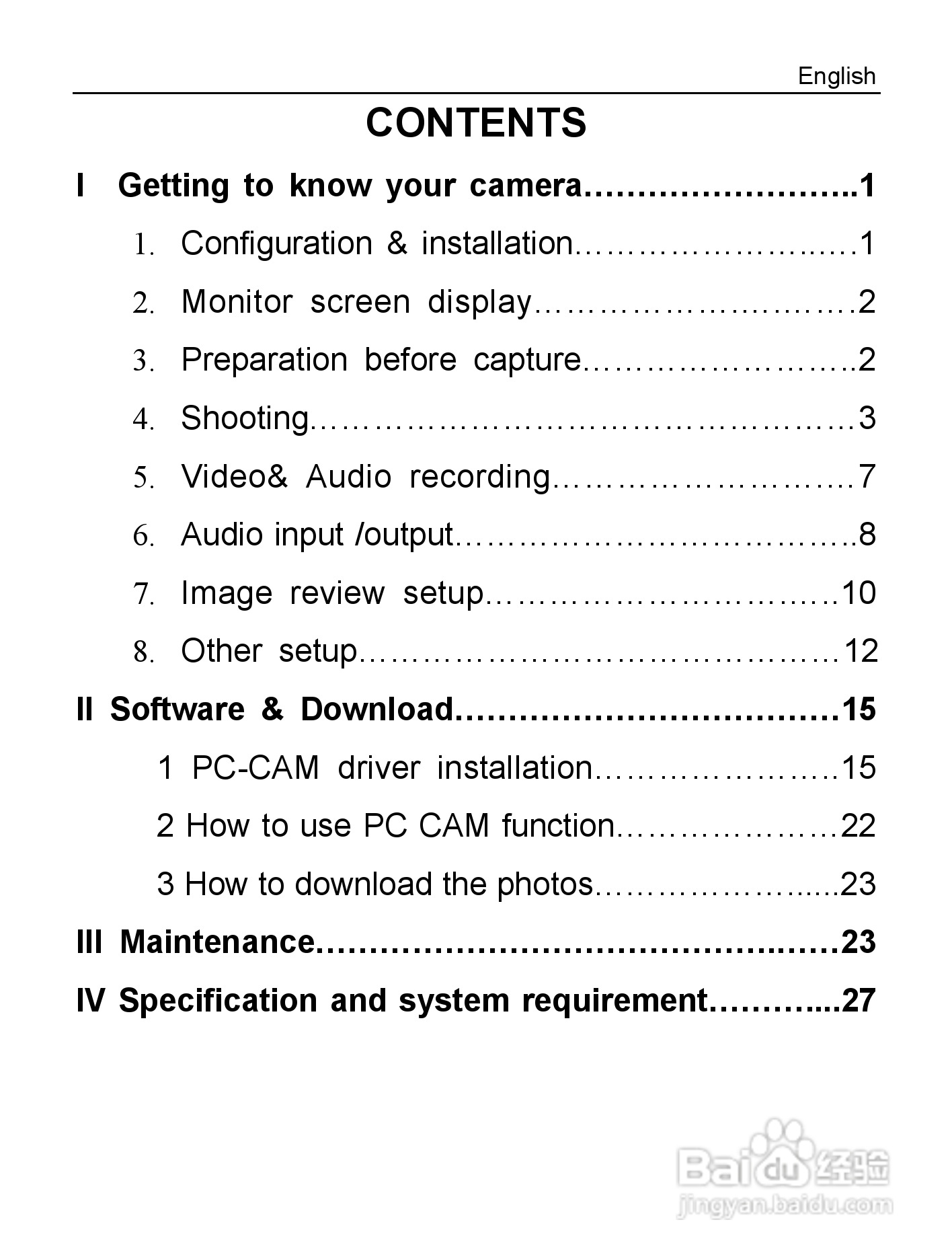 威达ViviCam 5024数码相机使用说明书:[1]