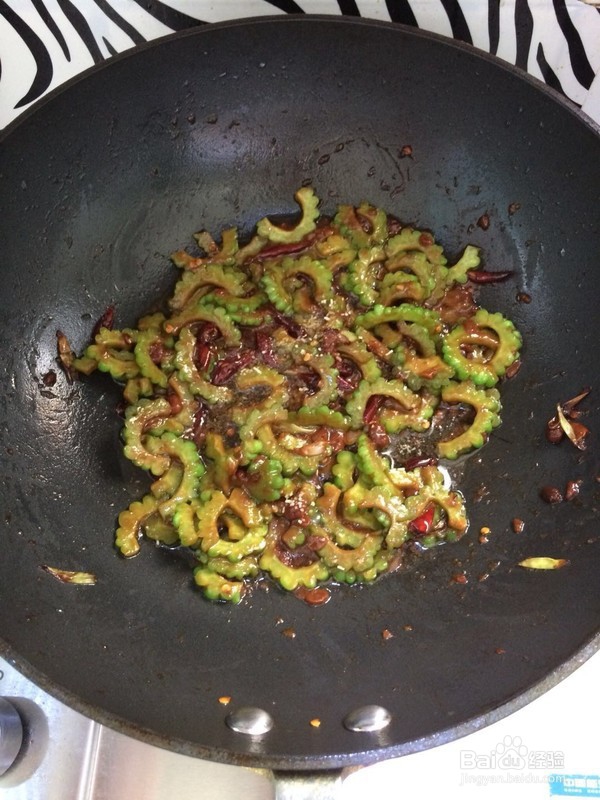 酱炒苦瓜怎么做