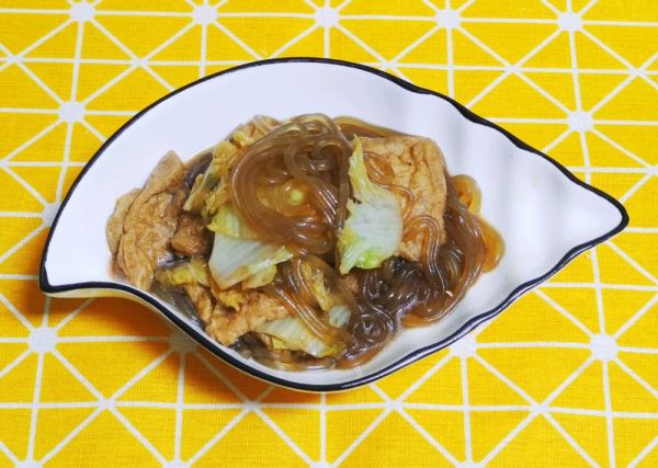 白菜粉条炖豆腐