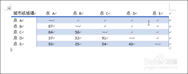 在Word中使用多种方式插入表格