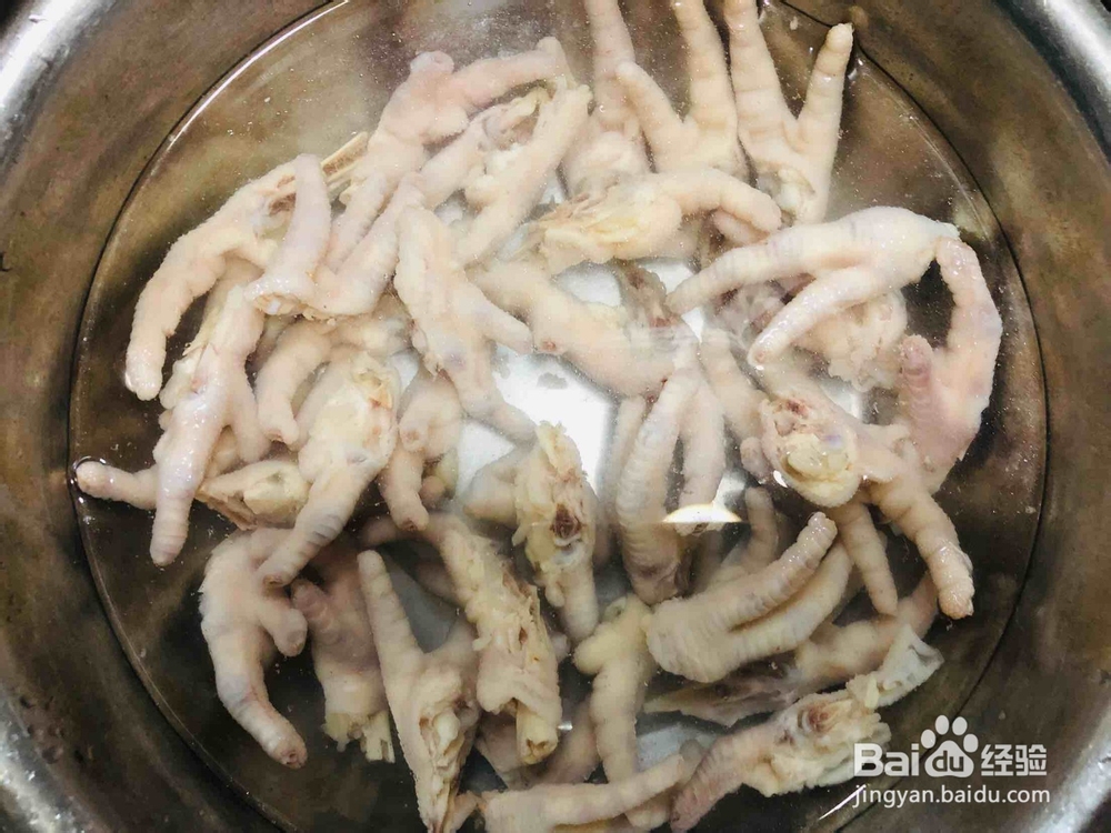 柠檬百香果鸡爪的做法