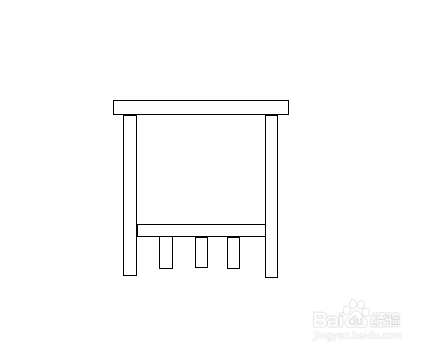简笔画-凉亭的简笔画如何画